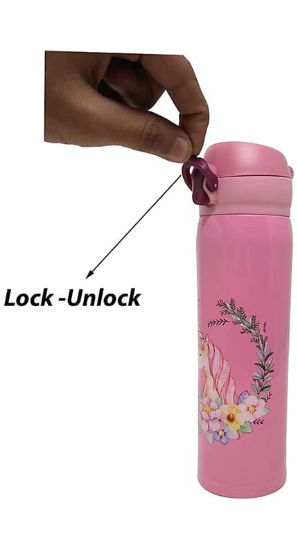 YBN Unicorn Water Bottle for Kids