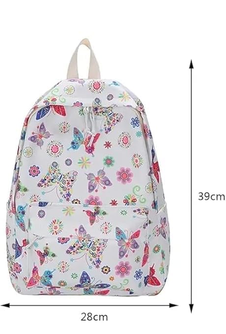 20L Backpack School Bag For Travel With Bottle Compartment