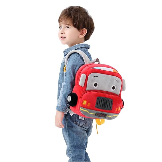 Frantic Kids Velvet School Bag Plush Cute Backpack