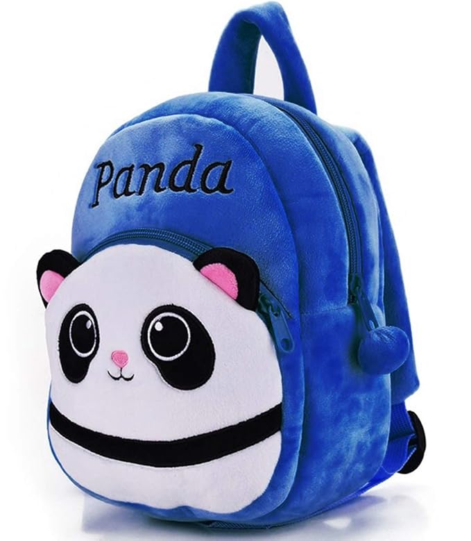 DZert Panda Kids School Bag Soft Plush Backpacks