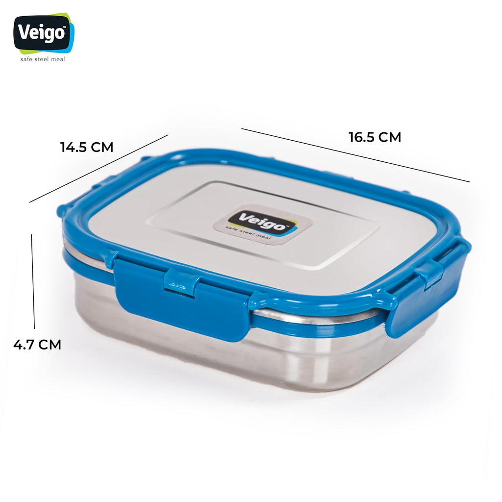 Veigo Original Stainless Steel Large Lunch Box
