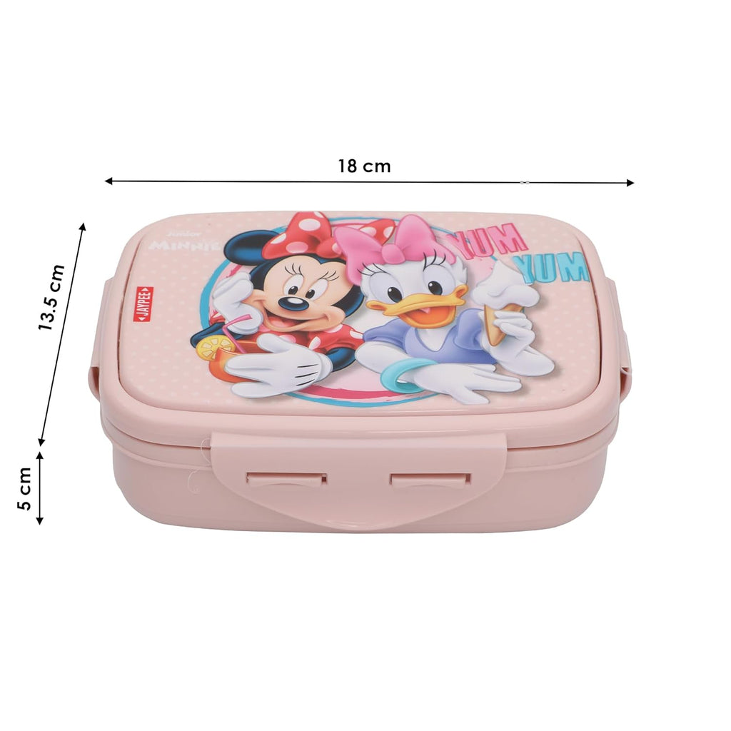 Lunch Box Mickey Mouse & Donald Duck, Pink, 400 ml