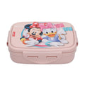 Lunch Box Mickey Mouse & Donald Duck, Pink, 400 ml