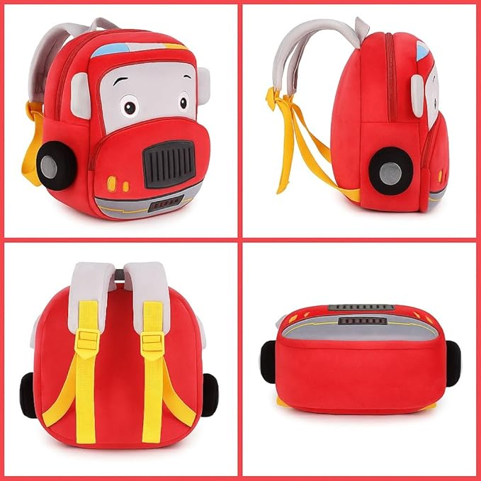 Frantic Kids Velvet School Bag Plush Cute Backpack