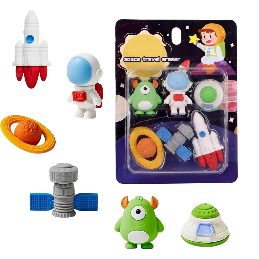 Eraser for Kids - Pack of 6 Pcs for Kids