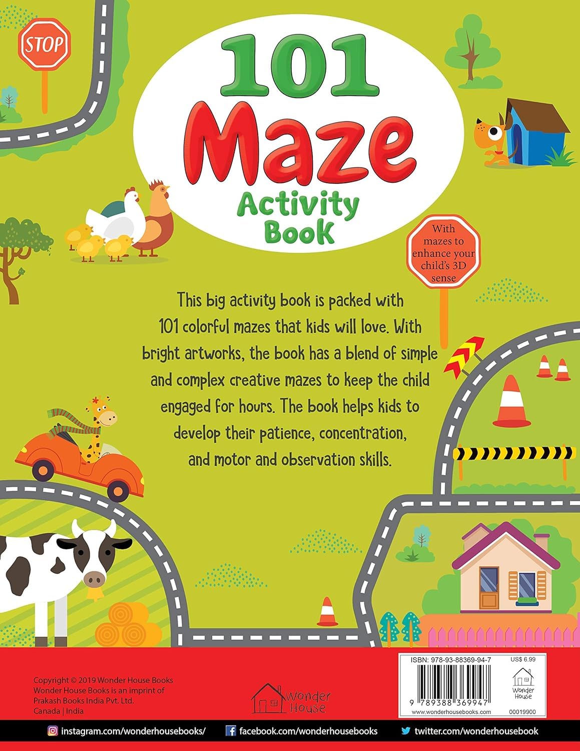Maze Activity book