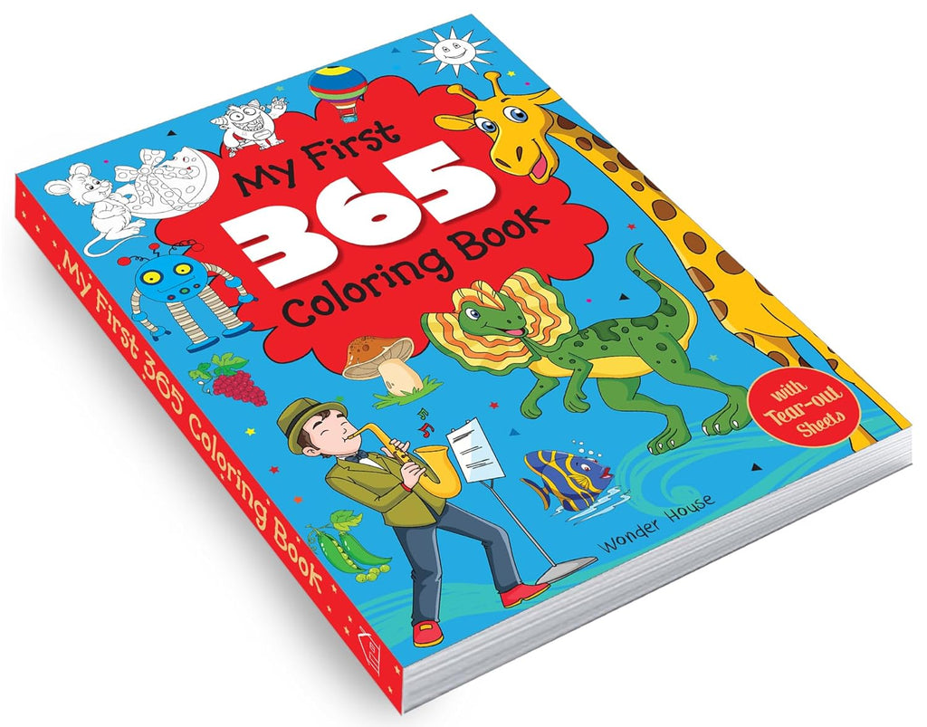 My First 365 Coloring Book