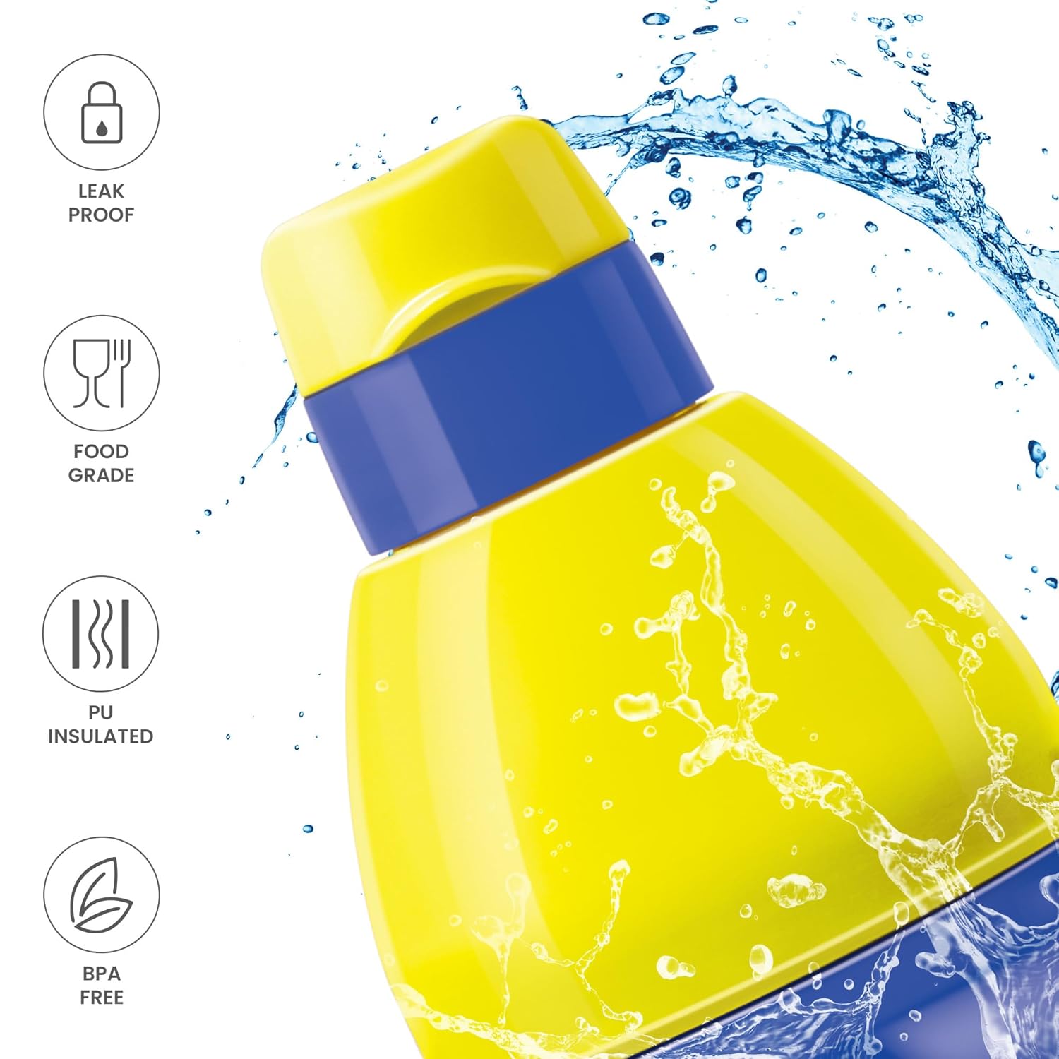 Milton Kool Buddy 400 Plastic Insulated Water Bottle