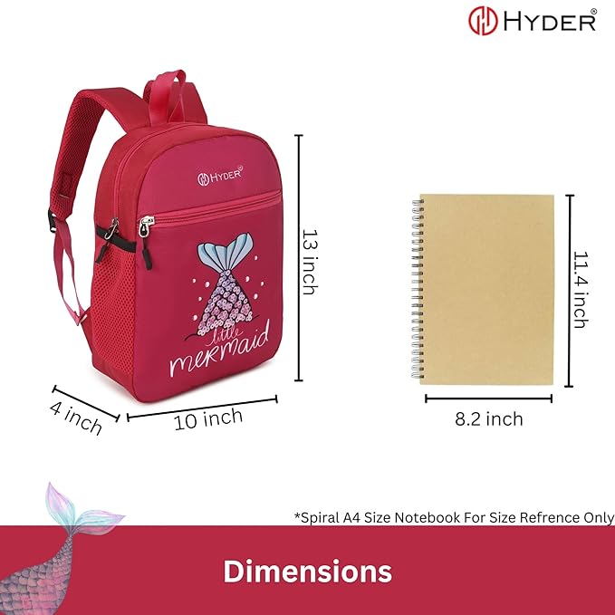 HYDER Kids 10L Cartoon Printed Backpack