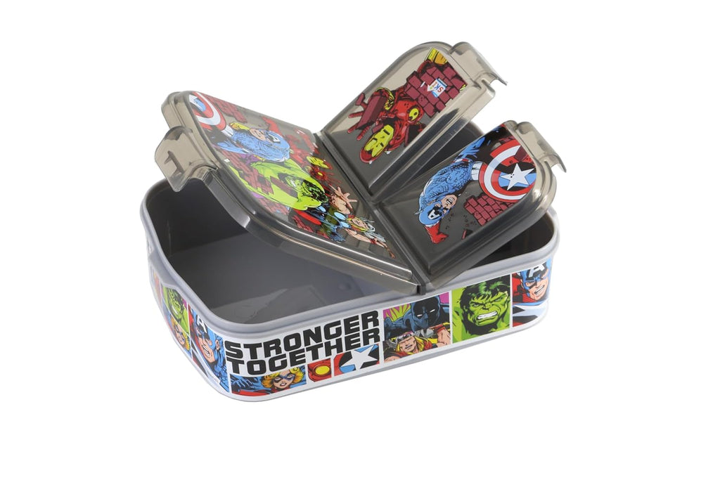 SKi Homeware Trio 3 Compartment Bento Lunch/Snack Box