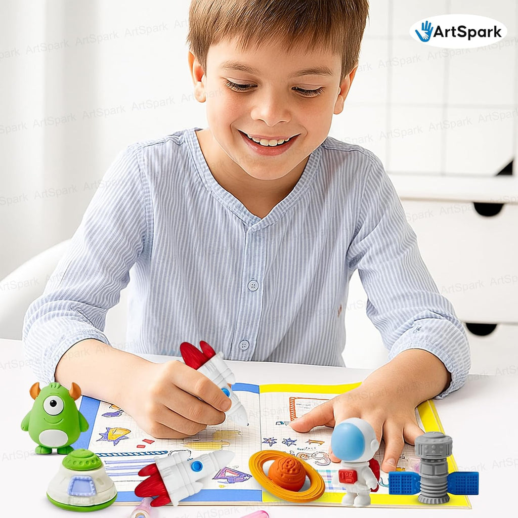 Eraser for Kids - Pack of 6 Pcs for Kids