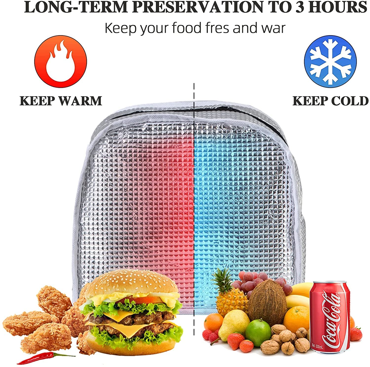 House of Quirk Insulated Lunch Bags Small