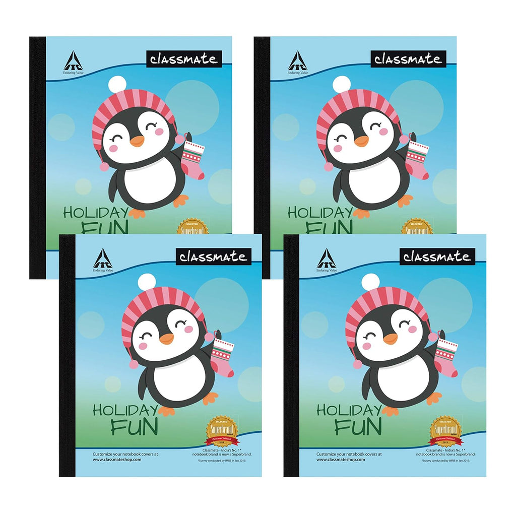 Classmate Notebook - Single Line Pack Of 4