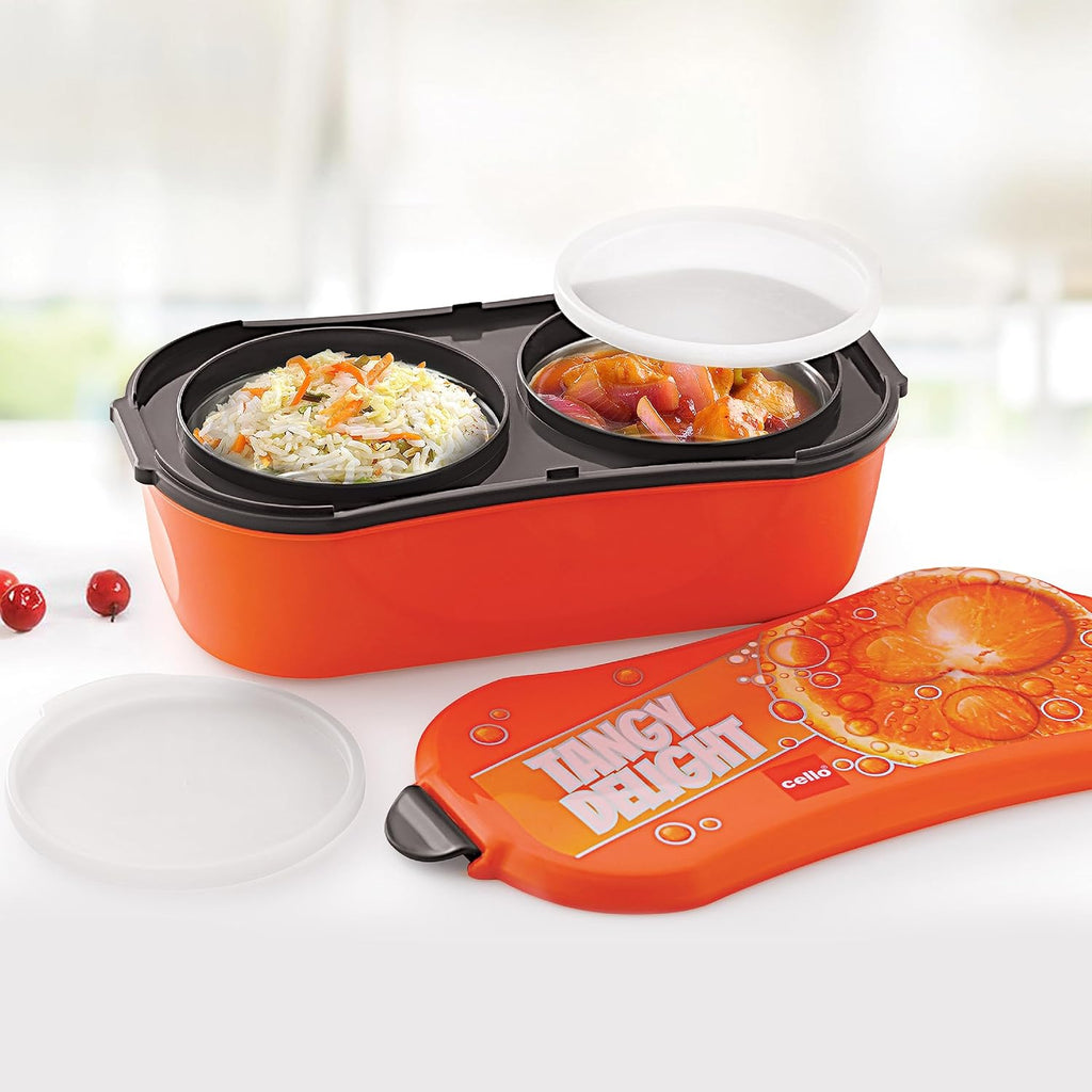 CELLO Doppler Steel Lunch Box for Kids
