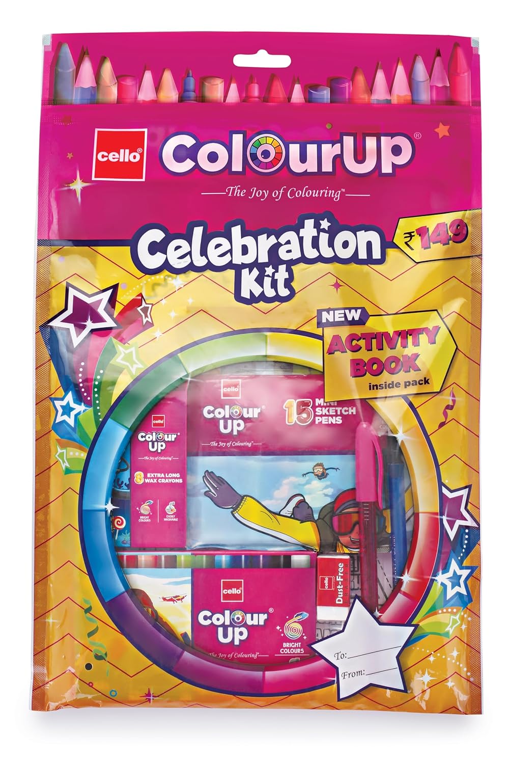 Cello ColourUp Celebration Kit Gift Pack
