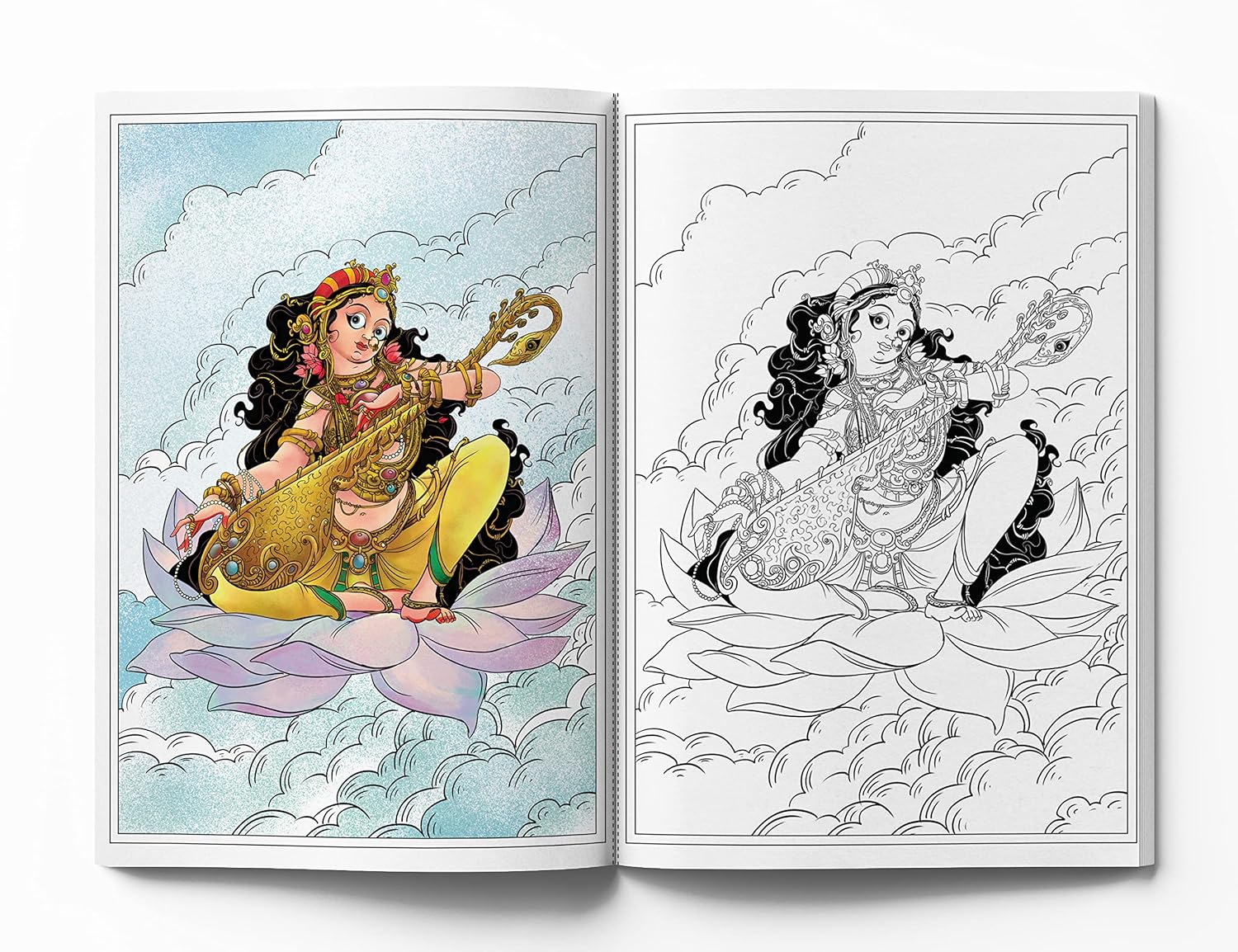 Gods and Goddesses - Spiritual Coloring Book