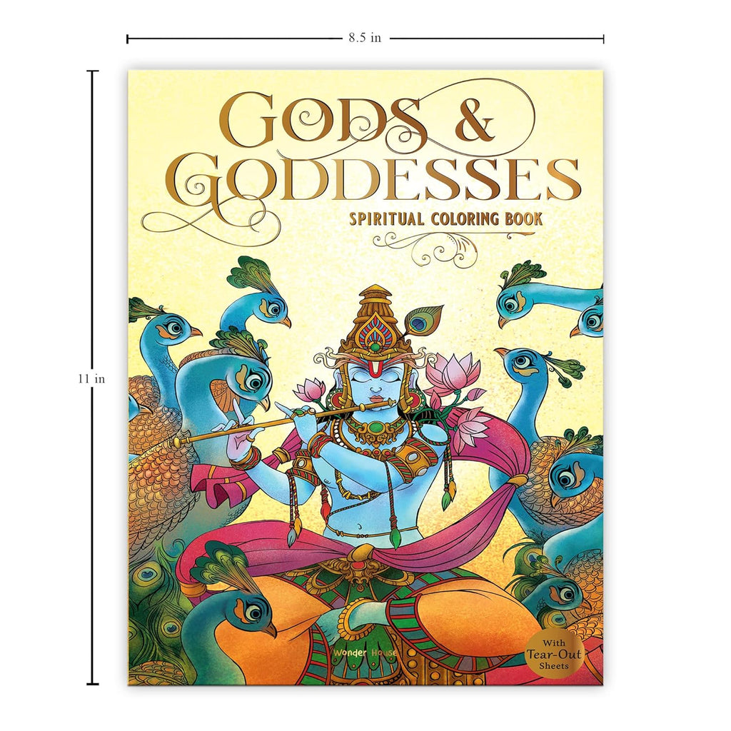 Gods and Goddesses - Spiritual Coloring Book